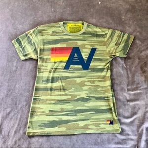 Aviator Nation Camo Logo Tee